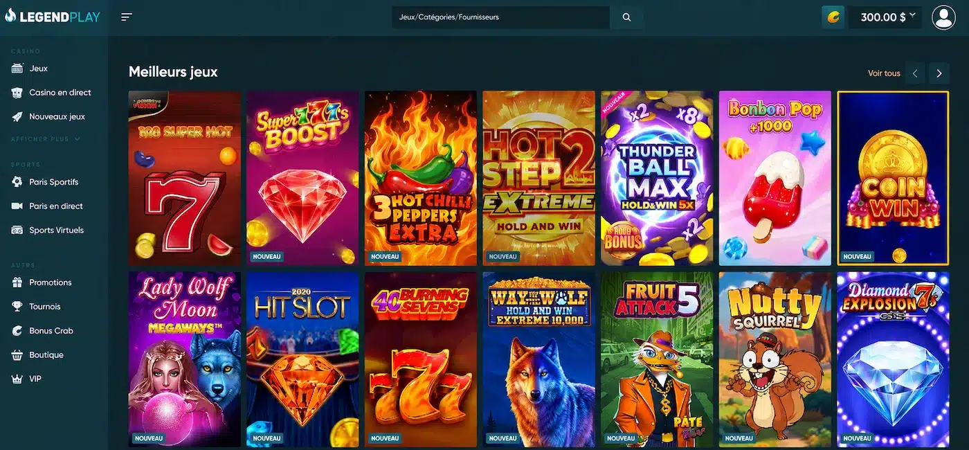 Legendplay online casino